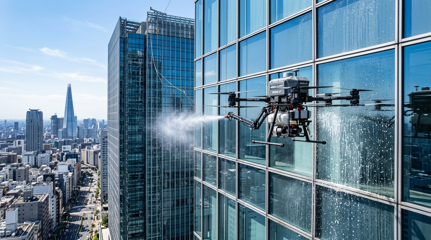 Drone ile Temizlik - Fotoğraf 2