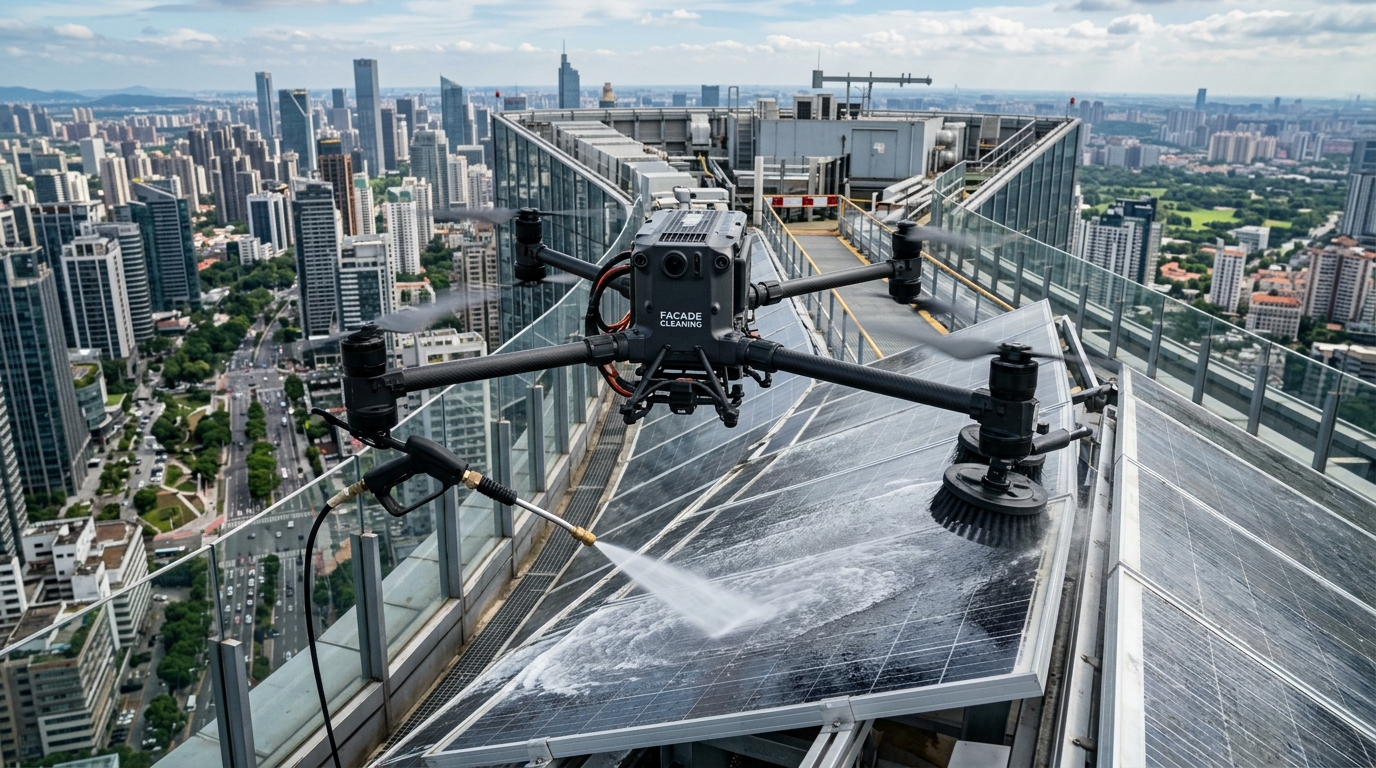 Drone ile Temizlik - Fotoğraf 3