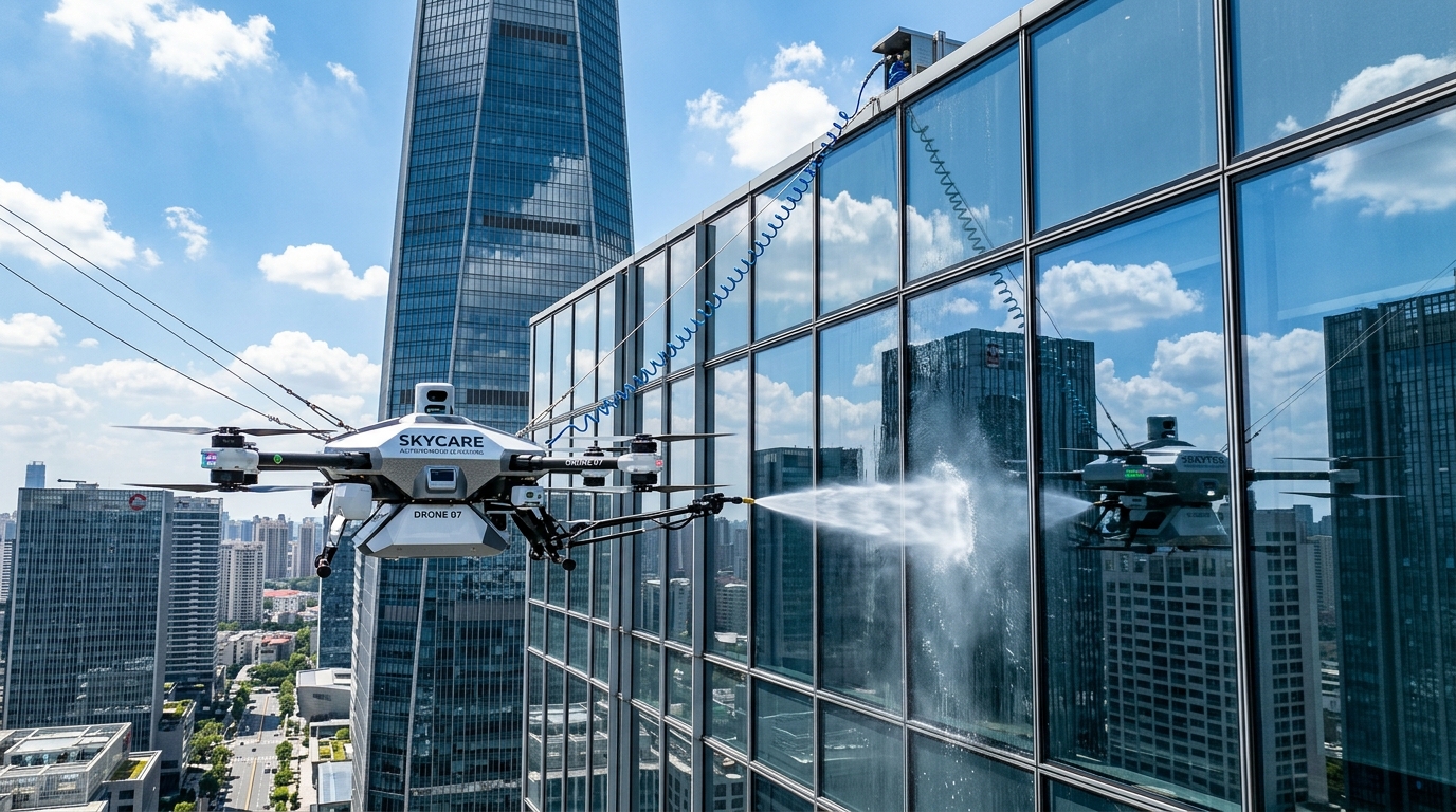 Drone ile Dış Cephe & Yüksek Alan Temizliği